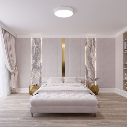 LED Mennyezeti lámpa CLEO LED/24W/230V 4000K átm. 30 cm fehér