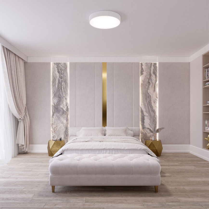 LED Mennyezeti lámpa CLEO LED/24W/230V 4000K átm. 30 cm fehér