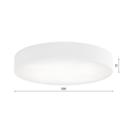 LED Mennyezeti lámpa CLEO LED/69W/230V 4000K átm. 50 cm fehér