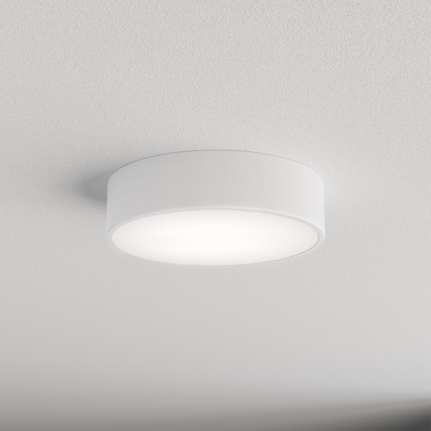 CLEO mennyezeti lámpa mozgás- és alkonyérzékelővel, 2xE27/24W/230V, átmérő 30 cm, fehér