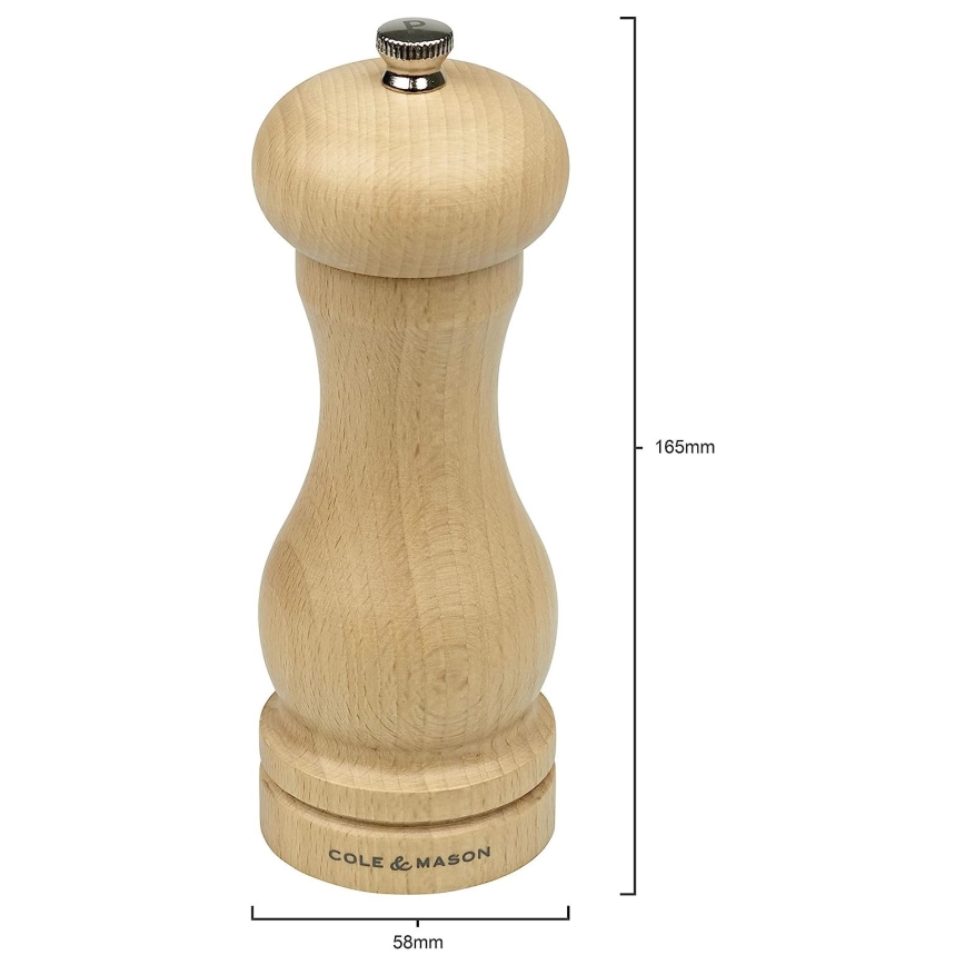 Cole&Mason - Borsdaráló CAPSTAN BÜKK bükk 16,5 cm