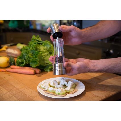 Cole&Mason - DERWENT borsdaráló 19 cm, fényes króm