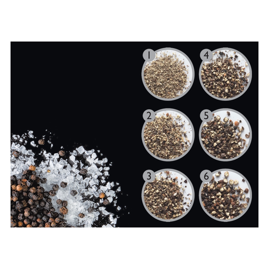 Cole&Mason - DERWENT borsdaráló 19 cm, fényes króm