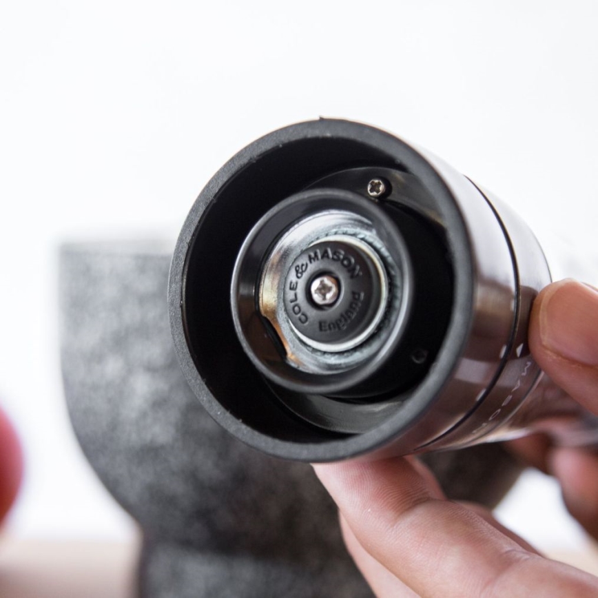 Cole&Mason - DERWENT só- és borsőrlő készlet, 2 db, 19 cm, antracit