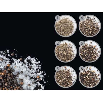 Cole&Mason - DERWENT só- és borsőrlő készlet, 2 db, 19 cm, antracit