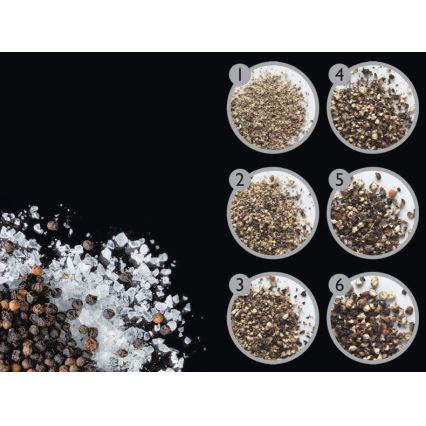 Cole&Mason - DERWENT só- és borsőrlő készlet, 2 db, 19 cm, fényes króm