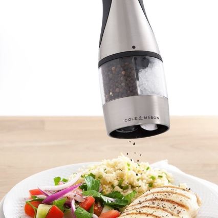 Cole&Mason - Elektromos fűszerdaráló 2in1 KEW 6xAAA 21 cm