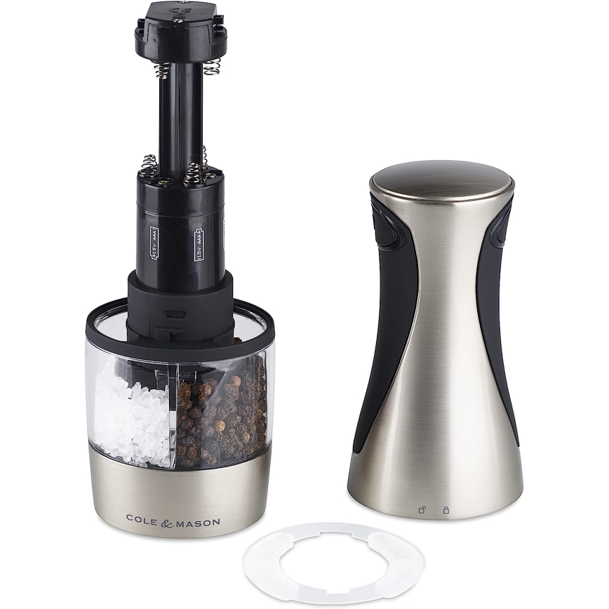 Cole&Mason - Elektromos fűszerdaráló 2in1 KEW 6xAAA 21 cm