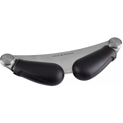 Cole&Mason - Konyhai vágódeszka hajlított késsel 21,5x51,5 cm bükk