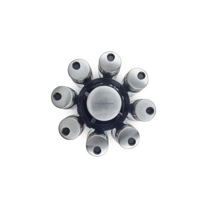 Cole&Mason - Forgatható fűszertartó állvány MASTER 17 db