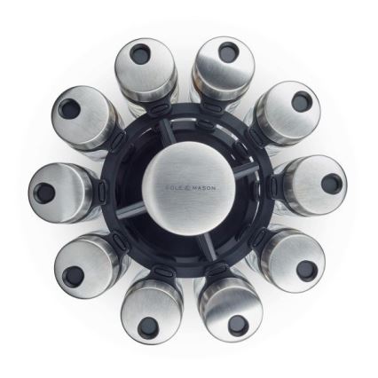 Cole&Mason - Forgatható fűszertartó állvány MASTER 21 db