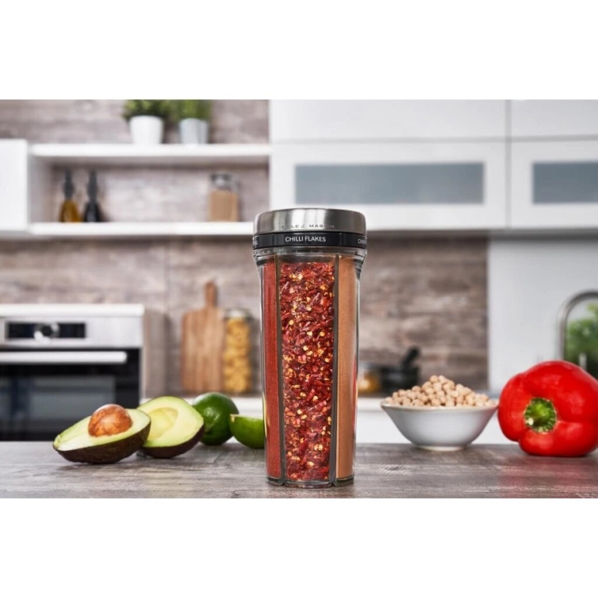 Cole&Mason - Saunderton Herb fűszertartó adagoló betéttel