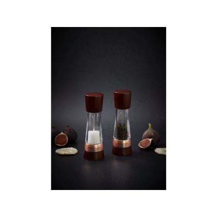 Cole&Mason - Só- és borsdaráló készlet DERWENT 2 db 19 cm bükkfa/barna