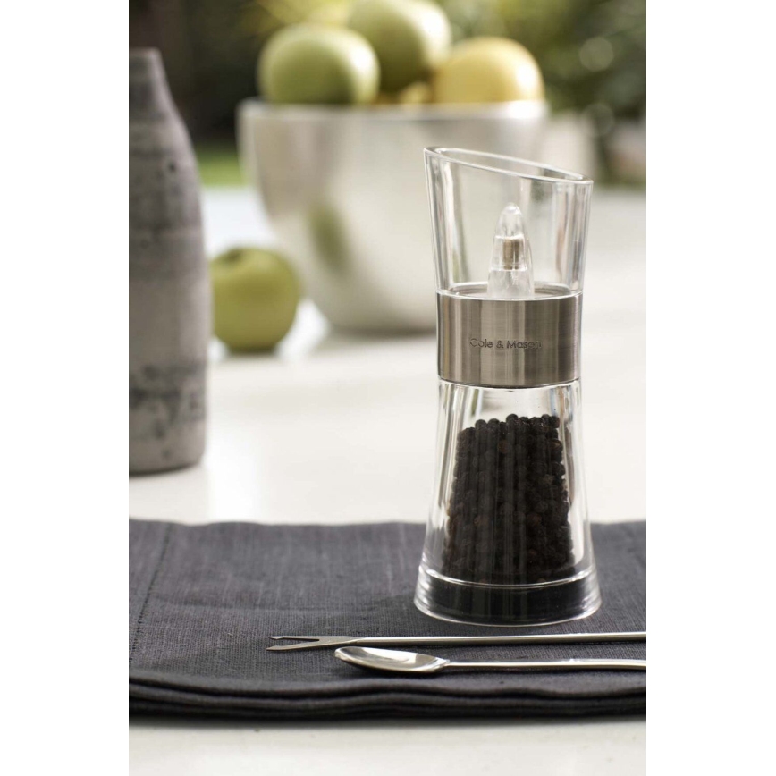 Cole&Mason - Só- és borsdaráló készlet FLIP 2 db 15,4 cm króm