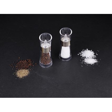 Cole&Mason - Só- és borsdaráló készlet FLIP 2 db 15,4 cm króm