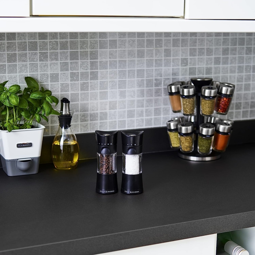 Cole&Mason - Só- és borsdaráló készlet HARROGATE 2 db 15,4 cm