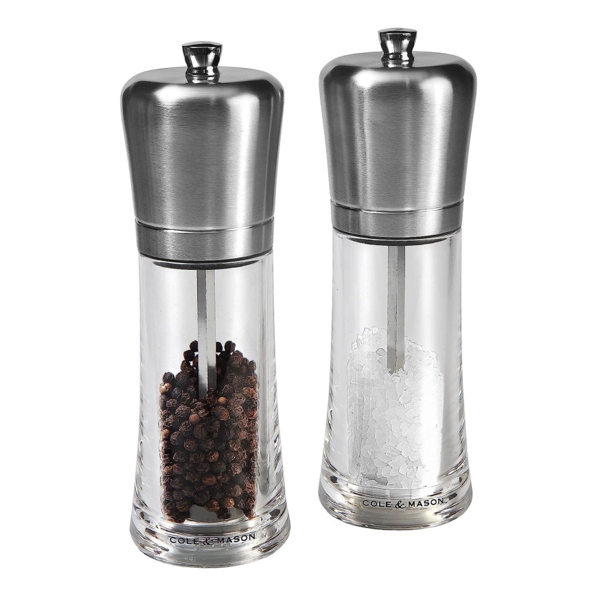 Cole&Mason - Só- és borsdaráló készlet SANDOWN 2 db 18 cm