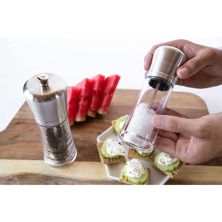 Cole&Mason - Só- és borsdaráló készlet SANDOWN 2 db 18 cm