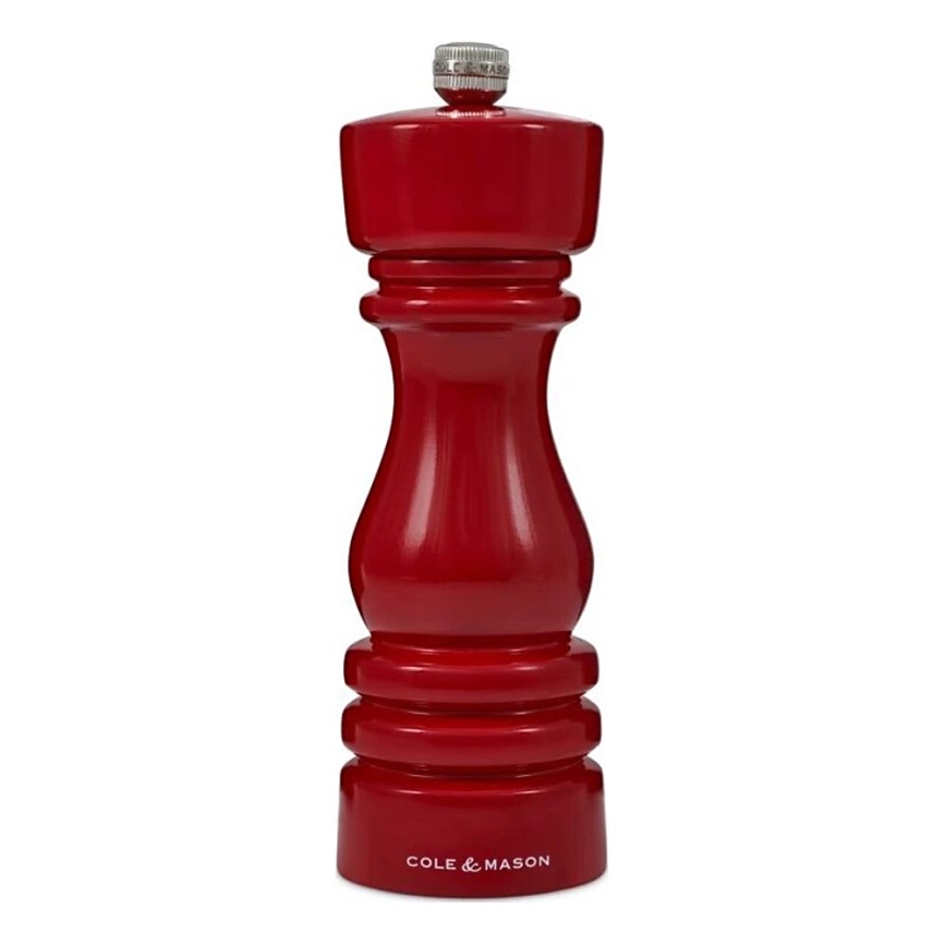 Cole&Mason - Sódaráló LONDON 18 cm bükkfa/piros