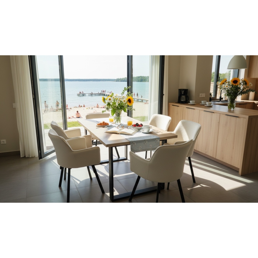 Kinyitható étkezőasztal COLIN sonoma tölgy