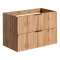 COMAD ADEL OAK 82-80-B-2S - Mosdó alatti fürdőszobaszekrény ADEL 57x80,2 cm tölgy