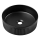 COMAD BEYOND 2 BLACK (E-6565) - BEYOND mosdó 36 cm átmérővel, kerámia/matt fekete, pultba építhető