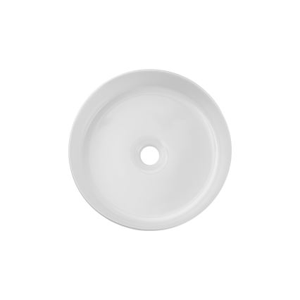 COMAD BEYOND 2 FEHÉR (E-6565) - BEYOND mosdó 36 cm átmérőjű, kerámia/fényes fehér, pult alá szerelhető