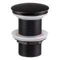 COMAD CLICK-CLACK T201MBG-3 - Mosdó bűzzáró CLICK-CLACK átm. 7 cm matt fekete
