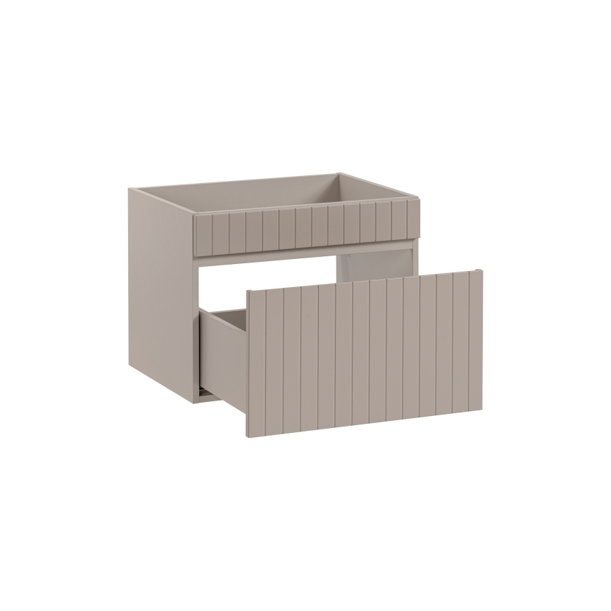 COMAD ICONIC CASHMERE 82-60-D-1S - mosdó alatti fürdőszobai szekrény ICONIC 46x60 cm bézs