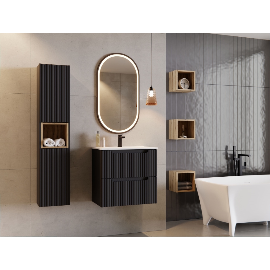 COMAD UM-2050RB DANCE 50 DP - Beépíthető mosdó DANCE 52x40 cm kerámia/matt fehér