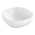 COMAD UM-6252 SMILE 40 DP - SMILE mosdó 41x41 cm kerámia/fényes fehér, pult alá szerelhető