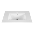 COMAD UM-CFP LAVA 80D - Beépíthető mosdó LAVA 81x46 cm kerámia/fényes fehér