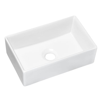 COMAD UN-GAJA35-SW 78570A(35) - GAJA 35x22 cm-es mosdó kerámia/fényes fehér, pult alá szerelhető