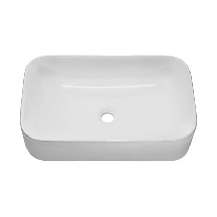 COMAD UN-KATI60-SW 7857B(60) - KATI 61x38 cm mosdókerámia, asztalra szerelhető, fényes fehér