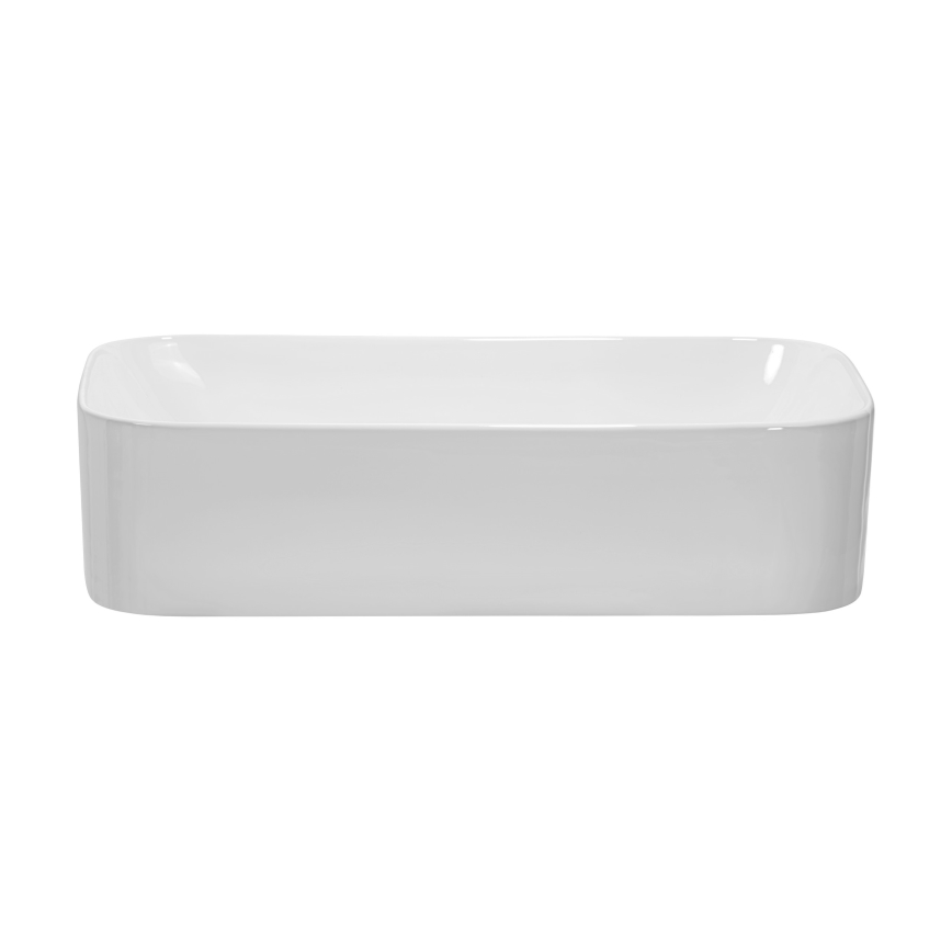COMAD UN-KATI60-SW 7857B(60) - KATI 61x38 cm mosdókerámia, asztalra szerelhető, fényes fehér
