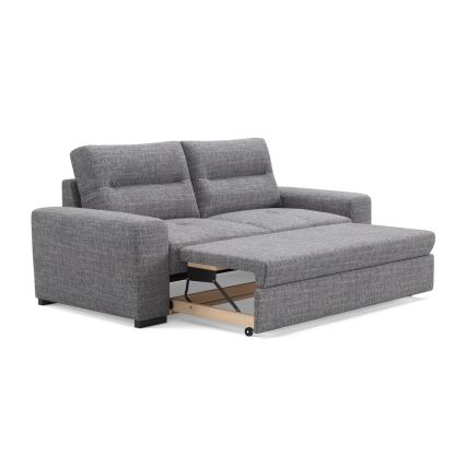 COMO kihúzható háromszemélyes kanapé, világosszürke