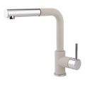 Concept BDG4527BE - Konyhai csaptelep kihúzható zuhanyfejjel, 26,9 cm, gránit/bézs