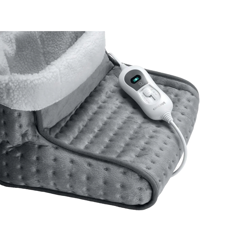 Concept BV1020 - elektromosan fűthető cipő 100 W / 230 V 30x30 cm szürke/fehér