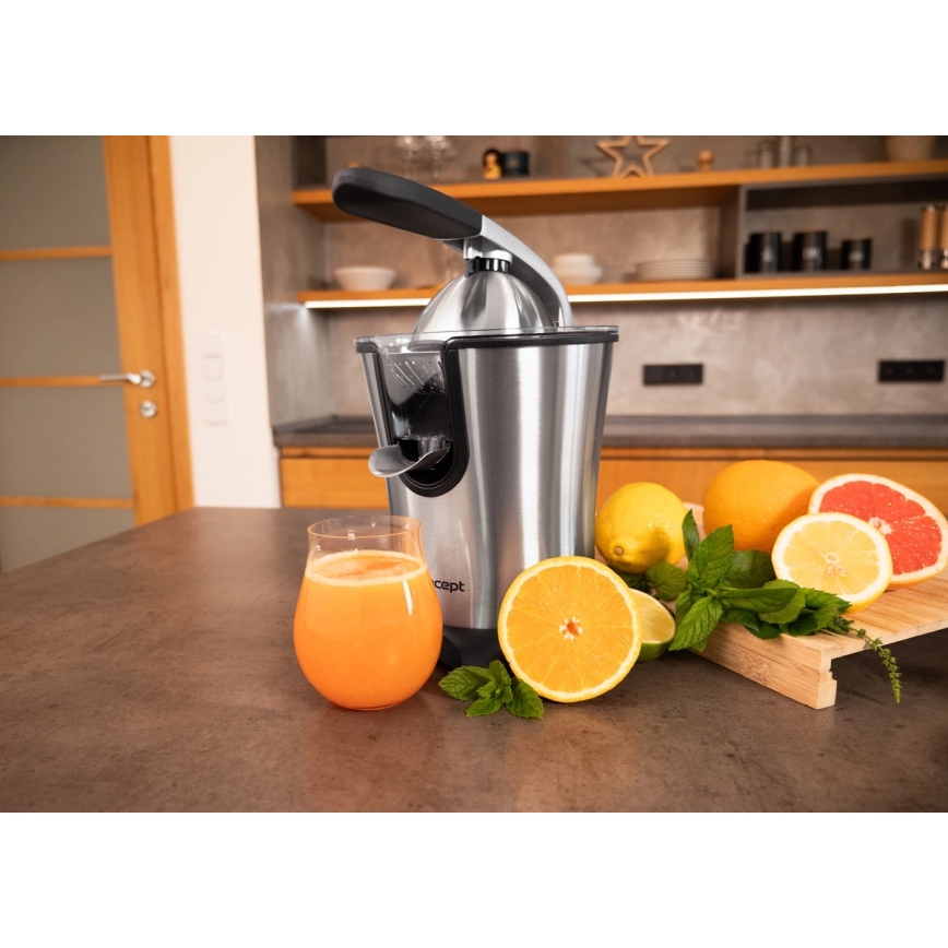 Concept CE3520 - Karos citrusprés 0,75 l 160W/230V rozsdamentes acél