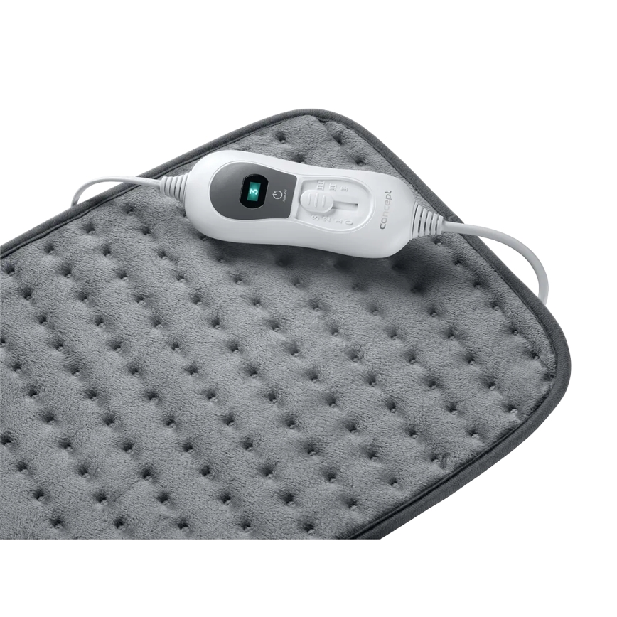 Concept DV7360 - Elektromos melegítő takaró 100W/230V 30x40 cm szürke