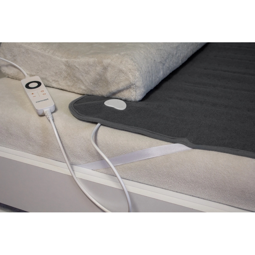 Concept DV7430 - Elektromos fűtőmatrac 100W/230V 150x80 cm szürke