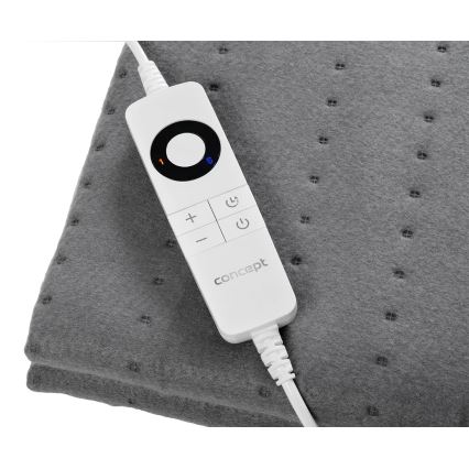 Concept DV7430 - Elektromos fűtőmatrac 100W/230V 150x80 cm szürke