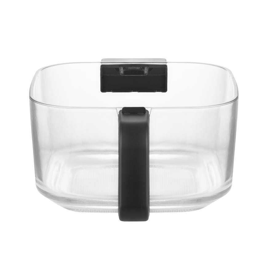 Concept FR5500 - Forró levegős sütő GLASS & FAST 5,5 l 1200W/230V fekete