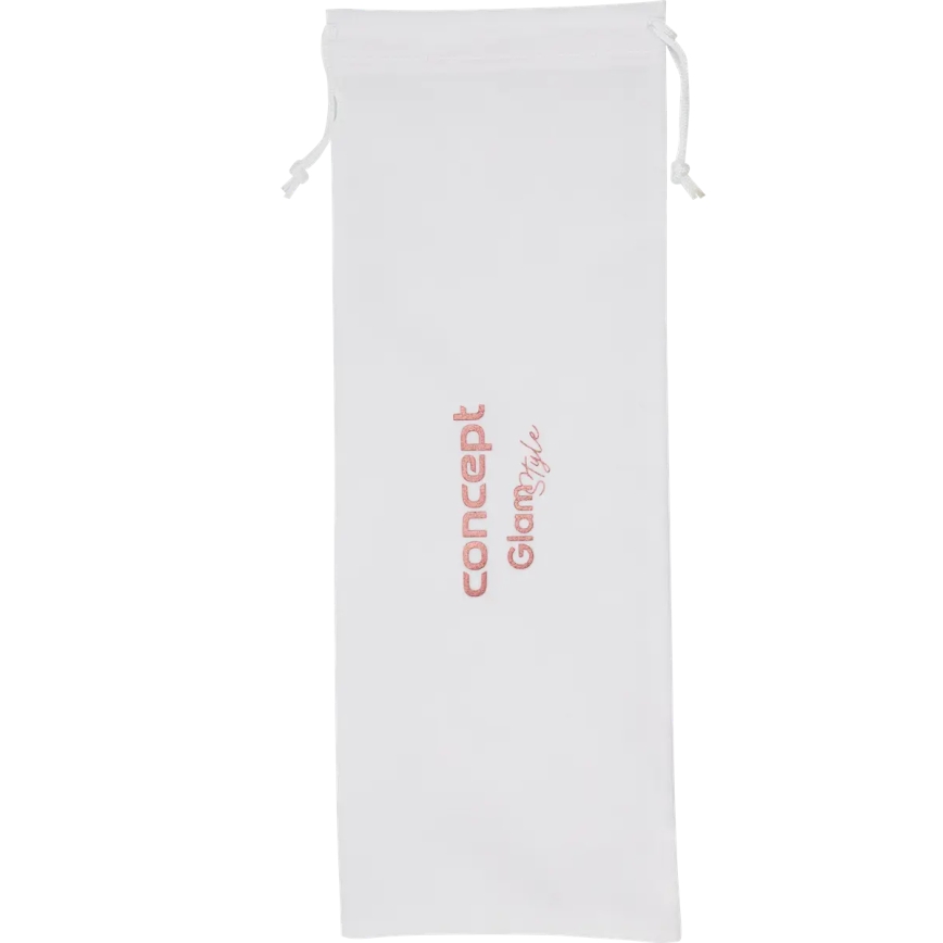 Concept KK2125 - Kúpos hajgöndörítő GLAM STYLE 42W/230V fehér/rózsaarany