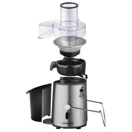 Concept LO7026 - Centrifugális facsaró 1000W/230V fekete/rozsdamentes