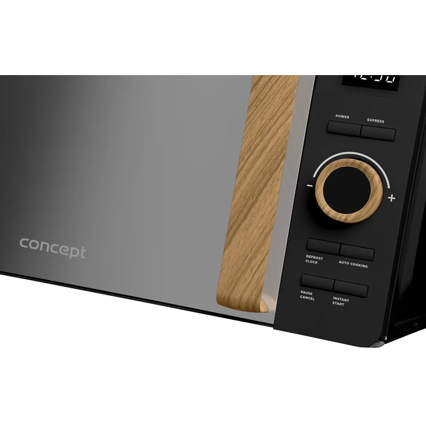 Concept MT3520bc - Mikrohullámú sütő 800W/230V 20 l fekete