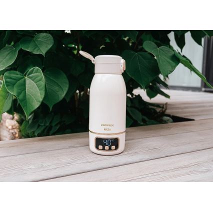 Concept OC4000 - KIDO utazó víz- és tejmelegítő 500 ml 36W/7,4V 5000 mAh bézs