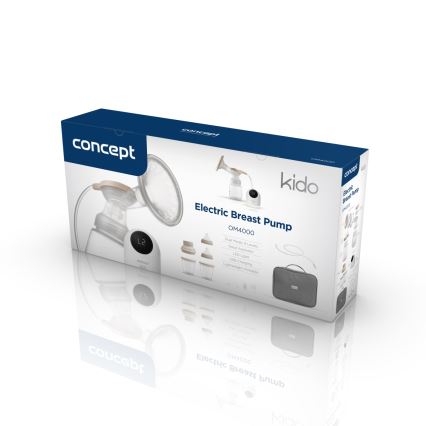 Concept OM4000 - Elektromos mellszívó 2 az 1-ben KIDO, fehér