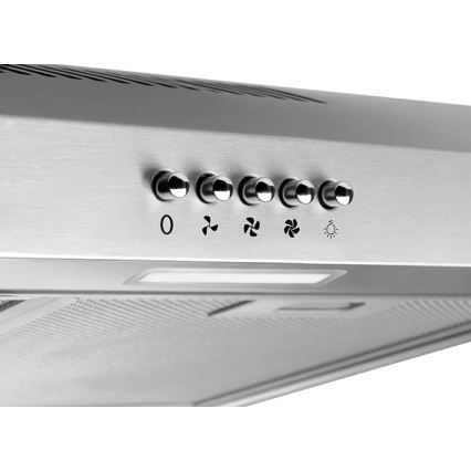 Concept OPP1260ss - Függesztett páraelszívó 59,5 cm rozsdamentes acél