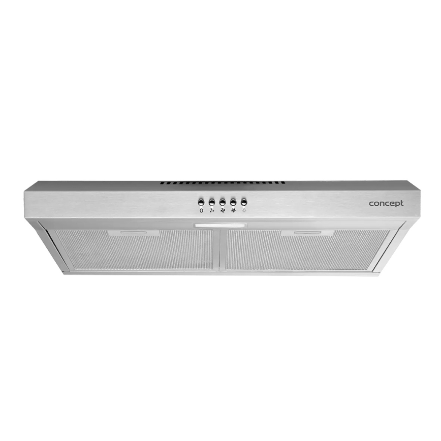 Concept OPP1260ss - Függesztett páraelszívó 59,5 cm rozsdamentes acél